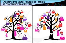 Download Shopping Bag Tree Silhouette Vector Svg Graphic By Arcs Multidesigns Creative Fabrica PSD Mockup Templates