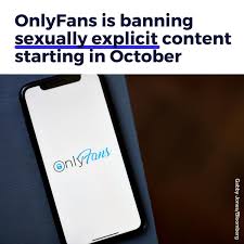 The company says the ban on sexually explicit content is going in to effect oct. E66rao Px N5im