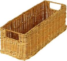 Trays help pull like items together and take away that cluttered aspect. Akway Handmade Wicker Bathroom Vanity Tray Wicker Kitchen Counter Top Storage Shelf Coffee Table Decorative Tray