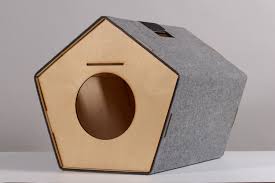 Grey Pet House For Cat By Holindesign Evcil Hayvan Malzemeleri Kedi Evi Kopek Malzemeleri
