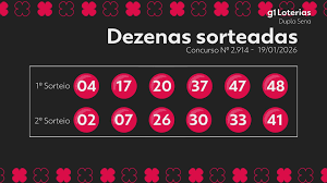 Dupla Sena hoje: resultado do concurso 2914 e números sorteados