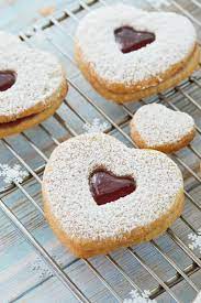 Austrian husarenkrapferl cookies, an almond shortbread dusted with icing sugar & finished off with a dollop of jam, will be the talk of the how about a batch of austrian husarenkrapferl cookies? Classic Austrian Linzer Cookies Gemma S Bigger Bolder Baking