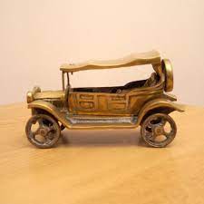 Vintage Brass Car Model Solid Brass Etsy Vintage Brass Solid Brass Car Model