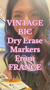 Vintage BIC Dry Erase Markers from FRANCE 😱 TAG BIC !!! #dryerase  #dryerasetok #dryerasemarker #vintage #nostalgia #dryeraseboard #rating  #ratingdryerasemarkers #review #bic #bicdryerase #france ...