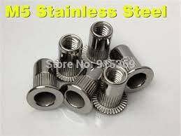M3 M4 M5 M6 M8 Stainless Rivet Nut Each 10pcs For Diy Fixing 8 5usd Free Shipping Flat Head Stainless Rivet