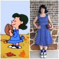 Lucy comes up to rerun who sits on the floor. Image Result For How To Do Lucy Van Pelt Hair Modest Halloween Costumes Charlie Brown Halloween Costumes Charlie Brown Costume