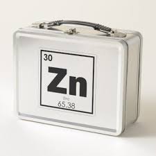 Zinc Chemical Element Symbol Chemistry Formula Gee Metal Lunch Box Diy Cyo Personalize Special Unique Metal Lunch Box Element Symbols Lunch Box
