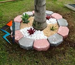 Home Decor Project Ideen Und Anleitungen Tipps Und Anleitungen Fur Diy Projekte Www Maritimevintage Com Maritim G Stone Flower Beds Backyard Trees Landscaping Backyard Trees