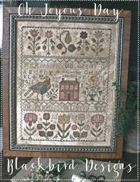 The prairie schooler country seasons counted cross stitch leaflet pattern chart book no. Blackbird Designs Oh Joyous Day Cross Stitch Pattern 123stitch
