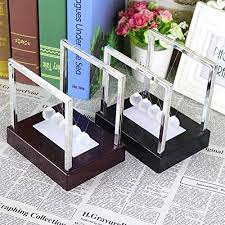 Lightclub Led Luminous Light Newton Cradle Pendulum Balance Swing Ball Decorative Ornament Table Desktop Funny Novelt Novelty Decor Newton S Cradle Small Decor