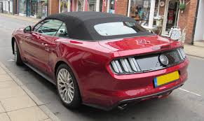 The ford mustang gt is one of the best sports cars you can buy — here's why. File 2017 Ford Mustang Gt Convertible 5 0 Rear Jpg Wikipedia
