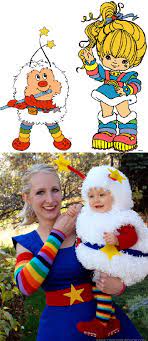 Also check out this awesome princess peach costume! Couples Diy Rainbow Brite And Twink Really Awesome Costumes