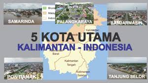 Kalimantan is the indonesian part of the island of borneo, the 3rd largest island in the world. 5 Kota Utama Di Pulau Kalimantan Pontianak Palangkaraya Banjarmasin Samarinda Dan Tanjung Selor Youtube