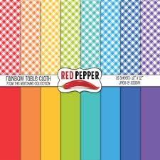Digital Paper Rainbow Table Cloth From The Matchme Collection Digital Paper Rainbow Table Free Scrapbook Paper