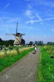 Aalsmeer, gemeente (municipality), western netherlands, 8 miles (13 km) southwest of amsterdam, on the ring canal and westeinder lake, a remnant of haarlem lake. Windmill In Aalsmeer Willage Near Amsterdam Netherlands Stock Photo Picture And Royalty Free Image Image 86797229