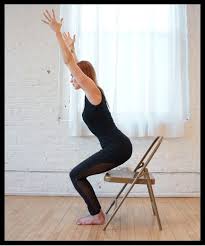 Top Chair Yoga Poses For Strength Chair Pose Yoga Chair Yoga Yoga Poses