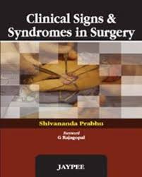 Clinical Signs And Syndromes In Surgery Medical Textbooks Surgery Clinic