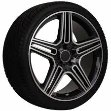 We also have a limited selection of replica mercedes wheels that are high quality yet low cost replacements that deliver a similar level of performance at a reduced cost. 19 Replica Mercedes Benz Machine Faced Black Wheel And Tire Package By Usa Rim Medium