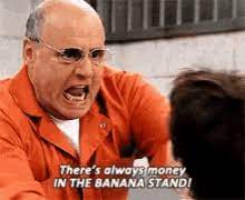 George always kept a stash of. There S Always Money In The Banana Stand Gifs Tenor