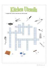 Learn kitchen utensils vocabulary in an active way. Kitchen Utensils English Esl Worksheets For Distance Learning And Physical Classrooms