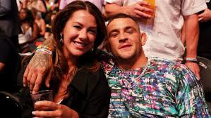 Dustin Poirier and Jolie Poirier