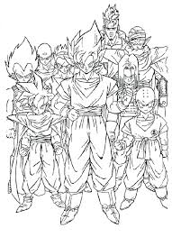 74 dragon ball z printable coloring pages for kids. Dragon Ball Z Coloring Pages Printable Bestappsforkids Com