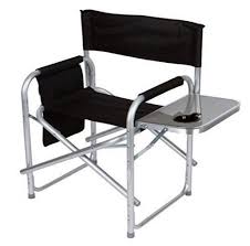 Outdoor Folding Camping Chair Bag Side Table Tray Yard Patio Deck Durable Black Outdoorfo Camping Chair Bag Folding Camping Chairs Leather Chaise Lounge Chair