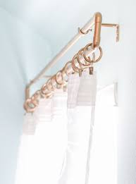 This could result in gaps appearing and allowing sunlight to enter the room. Diy It A Gold Pipe Curtain Rod A Kailo Chic Life