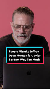 We can definitely see the resemblance. #jeffreydeanmorganedit #javierbardem  #celebritylookalikes #celebdoppleganger #brotherfromanothermother