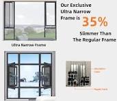 2024 Outside Small Swing Window Grill Design Swing Aluminum ...