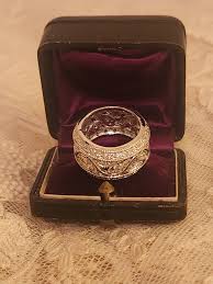 Buy Fabulous Sterling Silver C Z Cigar Band Online in India