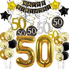 Shop everything for your home & more! Amazon Com 50th Birthday Decorations For Men Women 50 Birthday Decorations For Women Men 50th Birthday Balloons 50 Year Old Party Decorations 50th Birthday Decor Men Toys Games