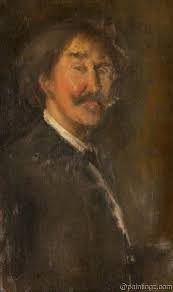 Self Portrait by James Abbott McNeill Whistler Reproduction Painting for  Sale