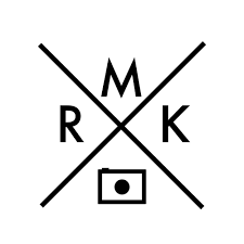 The current status of the logo is active, which means the logo is currently in use. Rmk Photography Crossed Logo Rhi Myfanwy Kirkland Rmk