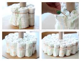 Maybe you would like to learn more about one of these? April Showers Diaper Cake Tutorial For A Spring Baby Shower Gluesticks Blog