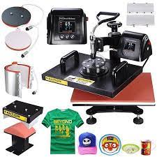 Pnr 5 In 1 Digital 12 X15 Heat Press Machine Lcd Timer Counter Sublimation Transfer For T Shirt Plate Mug Hat Walmart Com In 2021 Heat Press Machine Best Heat Press Machine Heat Press Transfers