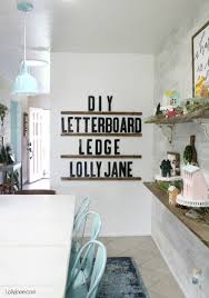 The english alphabet is made up of 26 letters. Diy Letter Board Ledge Lolly Jane