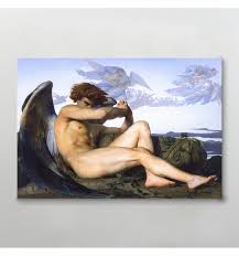 This opens in a new window. Comprar Cuadro Canvas Angel Caido Alexandre Cabanel