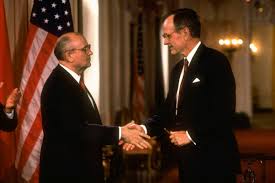 The eighth and last leader of the soviet union, he was the general secretary of the communist party of the soviet union from 1985 until 1991. Mikhail Gorbachev My Memories Of George H W Bush Time