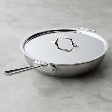 All Clad D3 Tri Ply Stainless Steel Weeknight Pan All Clad Stainless Steel Cookware Stainless