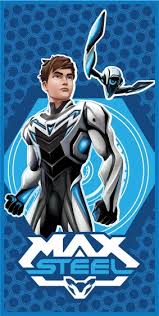 Teenager max mcgrath (ben winchell) discovers that his body can generate the most powerful energy in the universe. Max Steel Bath Towel Blue Junior 70 X 140 Cm Internet Toys