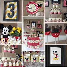 Our mickey mouse party supplies won't disappoint when you throw him the greatest mickey mouse party of all time! Mickey Mouse Birthday Party Ideas Griffin Turns Three Love Of Family Home