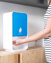 This Touch Free Hand Sanitizer Dispenser Holds 2 000 Uses Aol Lifestyle Hand Sanitizer Dispenser Dispenser Design Hand Sanitizer
