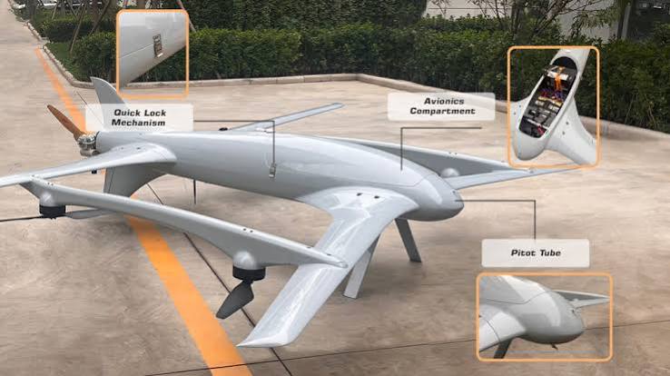Buy Lift VTOL B51, Hybrid Tandem Wing Heavy Lift, Long Endurance VTOL Online