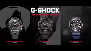 Official partner of the ministry of defence. G Shock Master Of G Collection