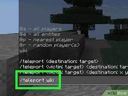 Teleport command in minecraft ps4 edition. 3 Ways To Teleport In Minecraft Wikihow