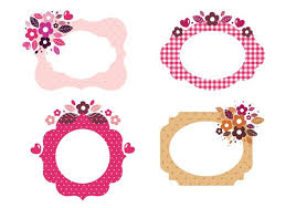 Special brushes for silhouettes and paint lines are also available. Floral Patterned Frame Brushes Free Photoshop Brushes At Brusheezy