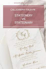 Stationery Vs Stationary Laura Hooper Calligraphy Learn Calligraphy Brush Lettering Tutorial Learn Hand Lettering