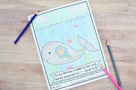 Even with all the questions about mercury. Jonah And The Whale Coloring Page Free Printable Mary Martha Mama