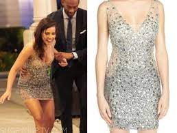 In case you've missed it in the past, every season seacrest. The Bachelor Season 25 Episode 2 Katie Thurston S Silver Embellished Illusion Mini Dress Shop Your Tv